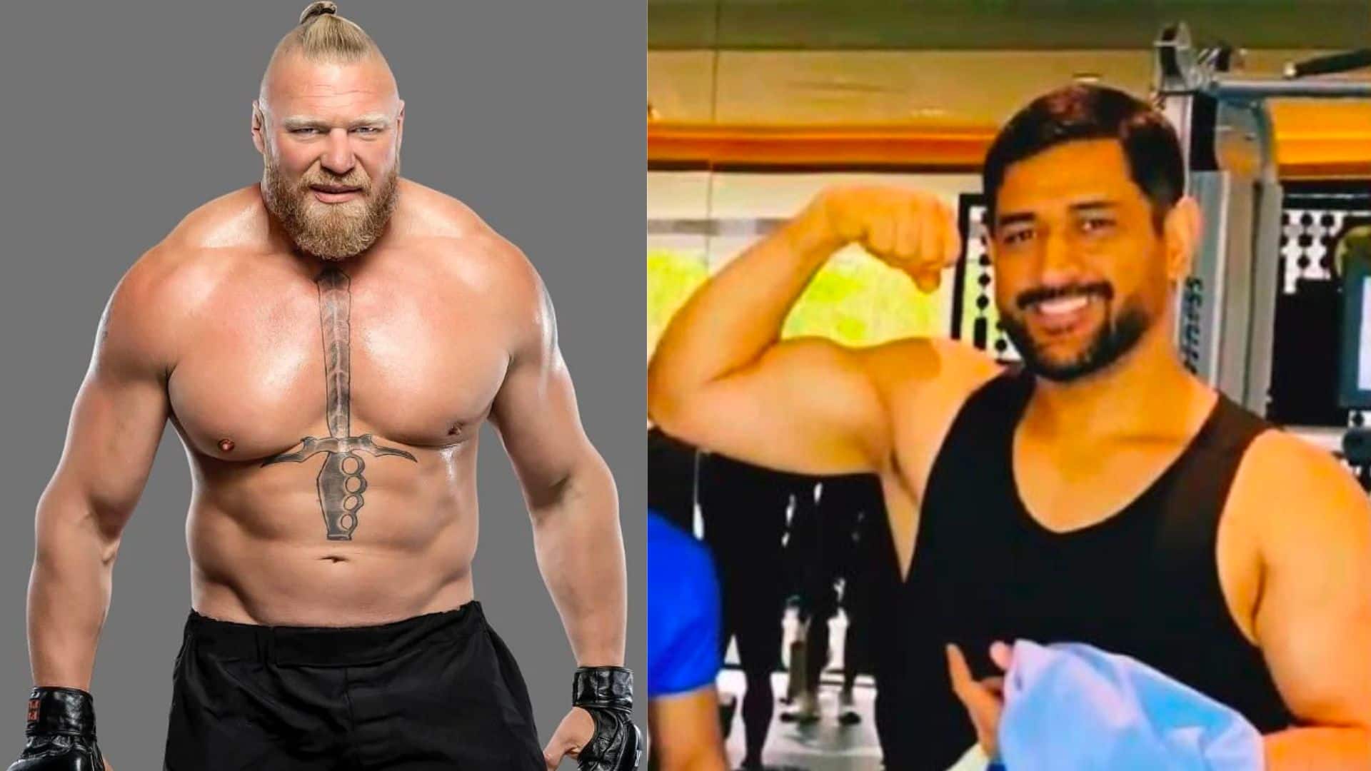 [Watch] MS Dhoni Becomes India's Brock Lesnar; Woos Crowd At An Event